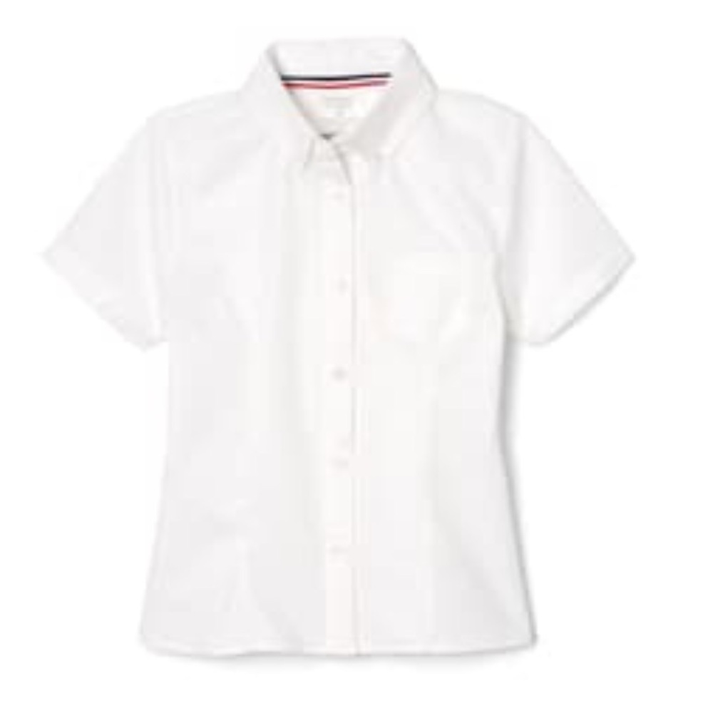 French Toast Women’s Oxford Uniform Short Sleeve shirt